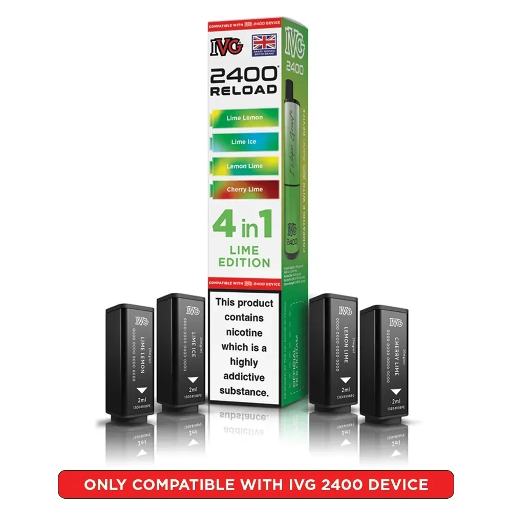 IVG 2400 Reload Edition Pods (4 Pods)