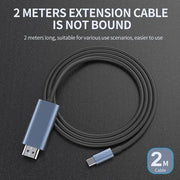 Type-C to HDMI/HDTV Cable 2m 4K@60Hz
