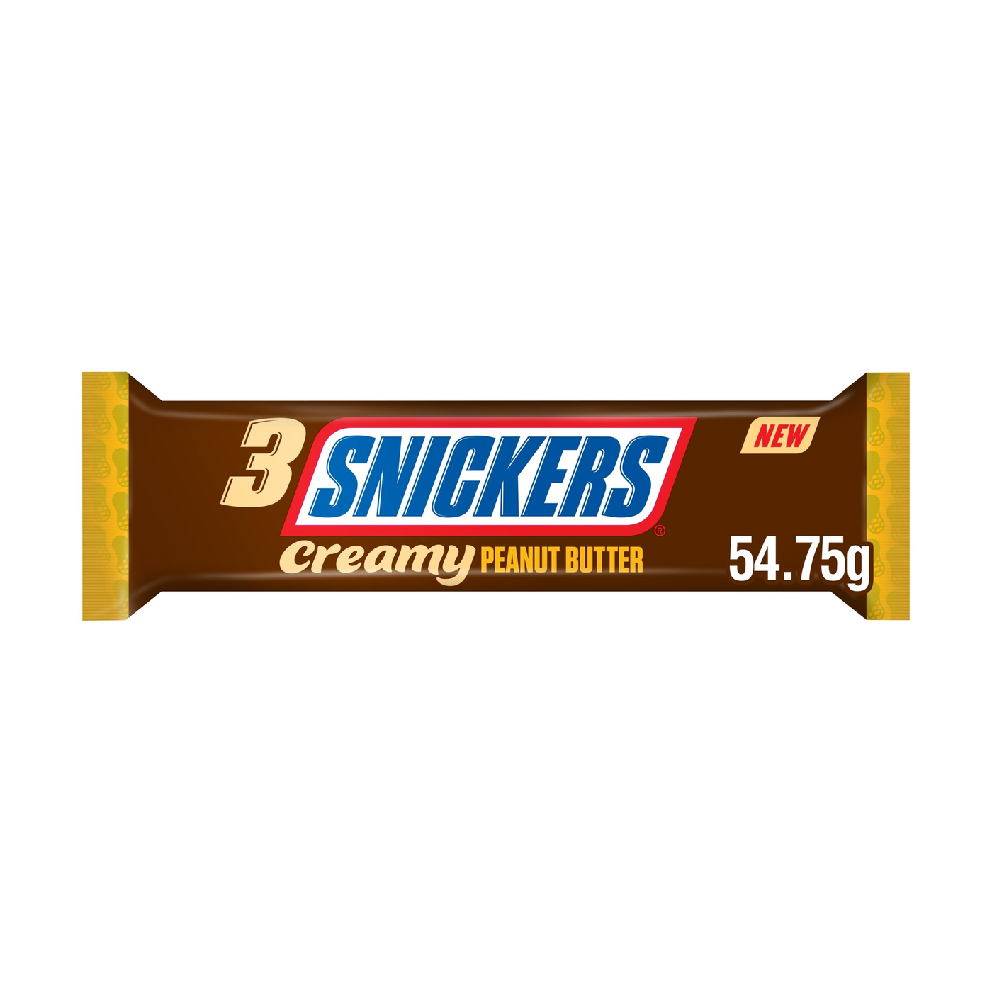 Snickers 3 Creams Peanut Butter 54.75g