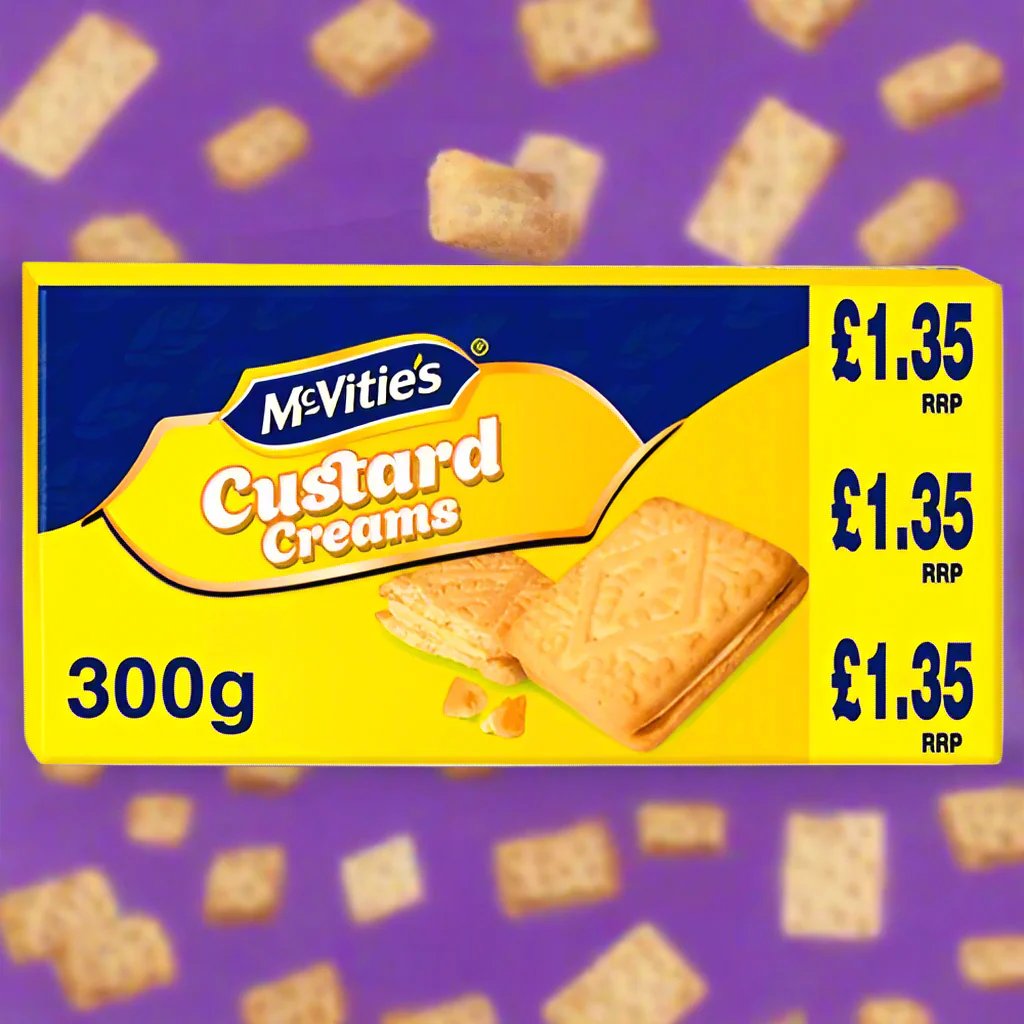 McVitie's Custard Cream Biscuits 300g £1.35