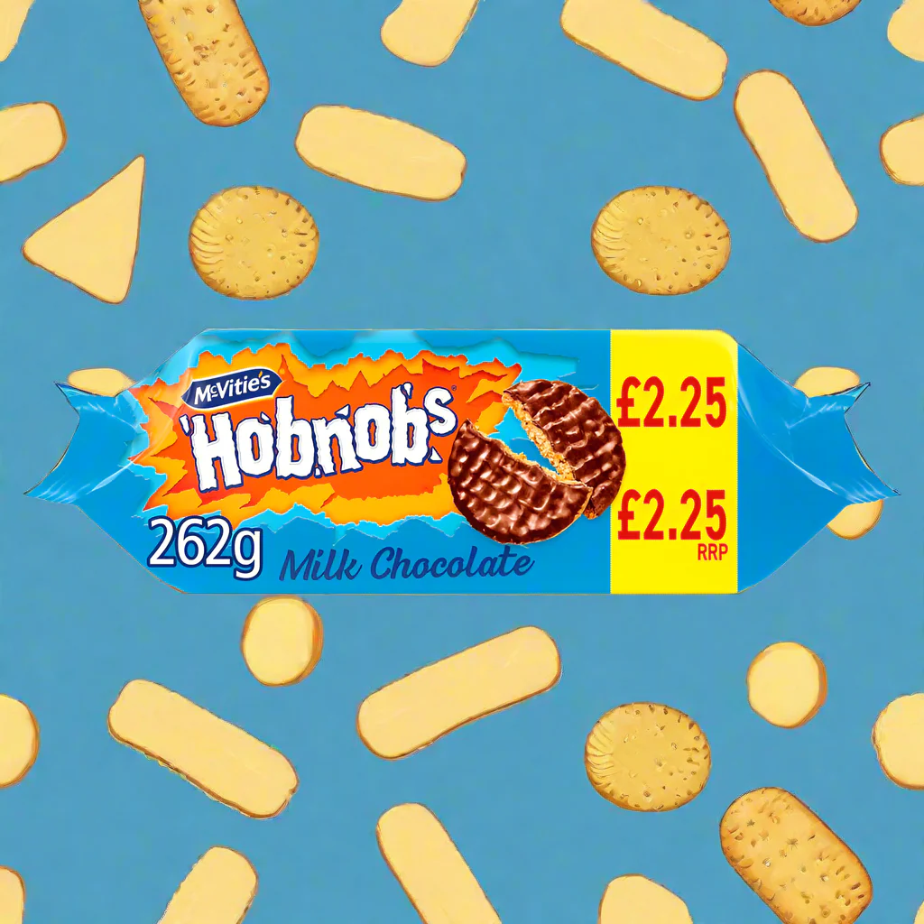 McVitie's Hobnob's Chocolate Flavour Biscuits 262g