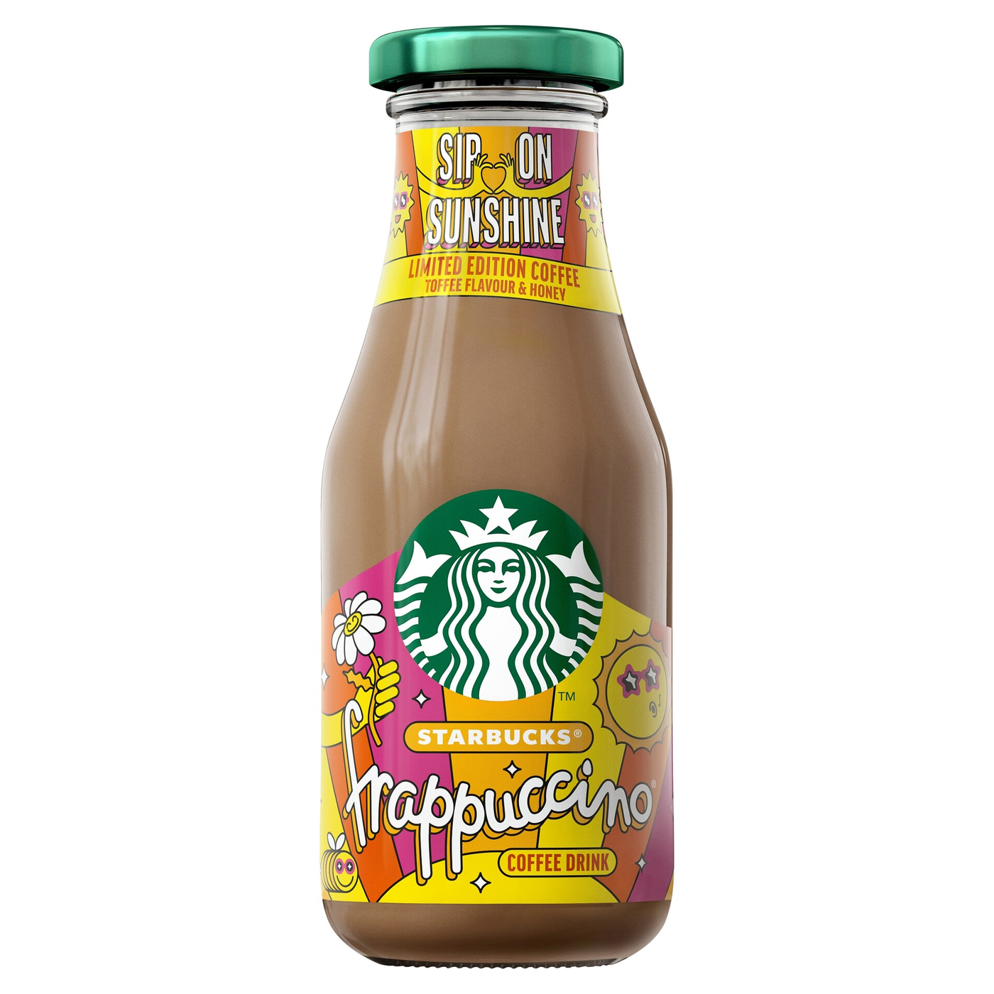 Starbucks Frappuccino Toffee & Honey Sip on Sunshine Iced Coffee 250ml
