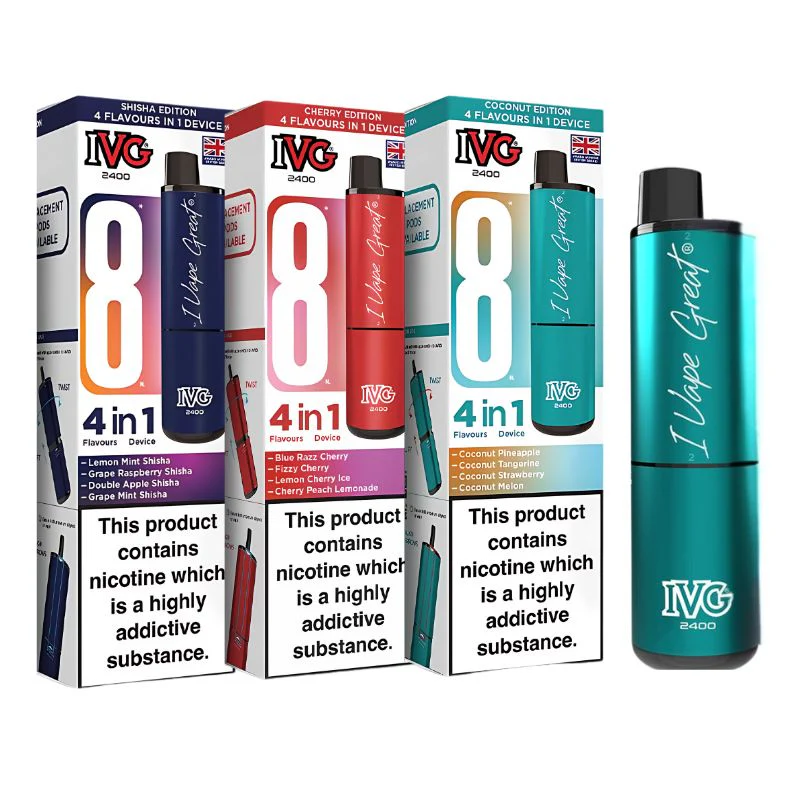 IVG 4 in 1 (2400) Vape Kit
