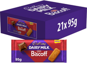 Cadbury Dairy milk Lotus Biscoff 95g