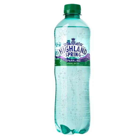 Highland Spring Sparkling Water – Gently Sparkling Scottish Spring Water