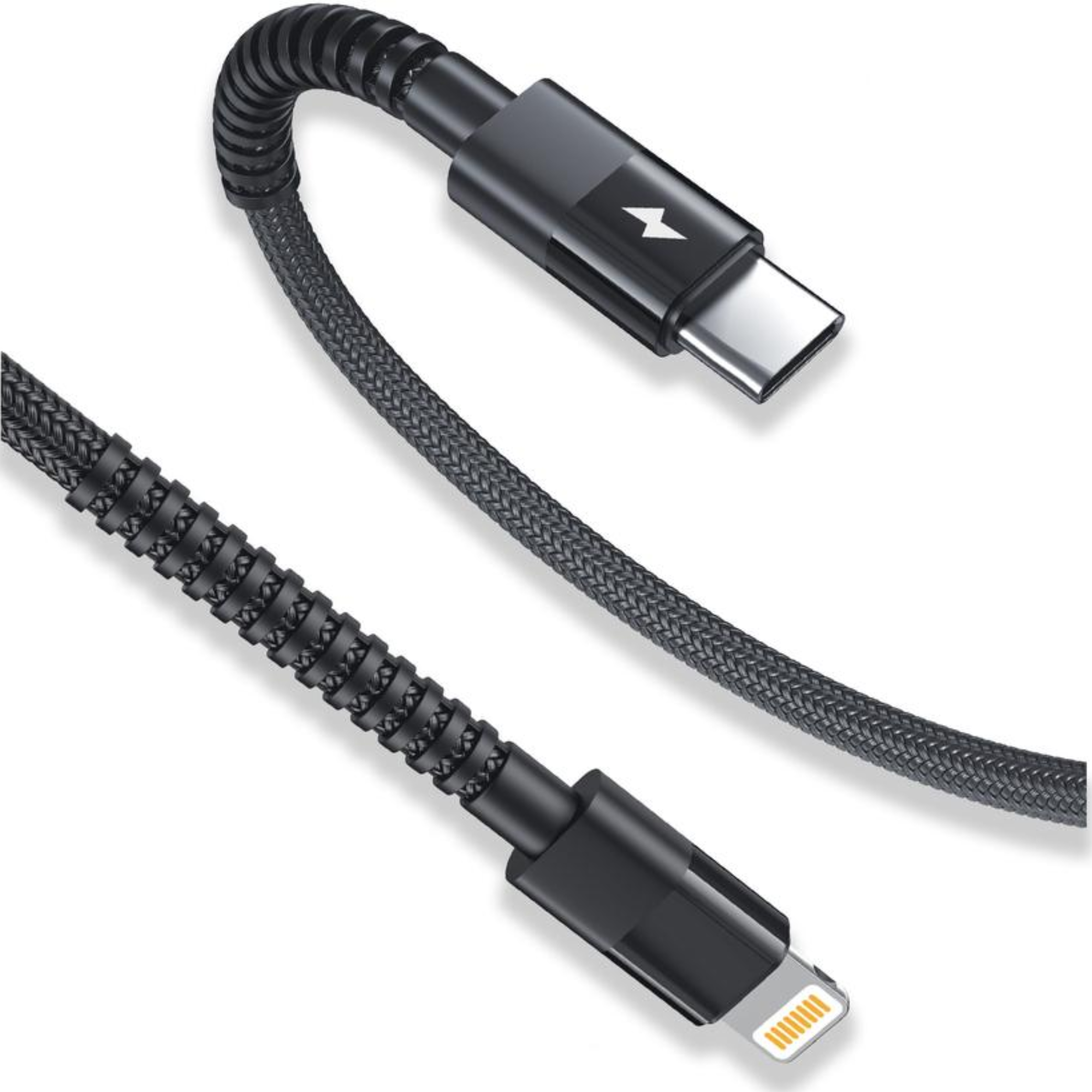 Lightning Charging Cable to Type-C Braided 3m 27w Super Fast