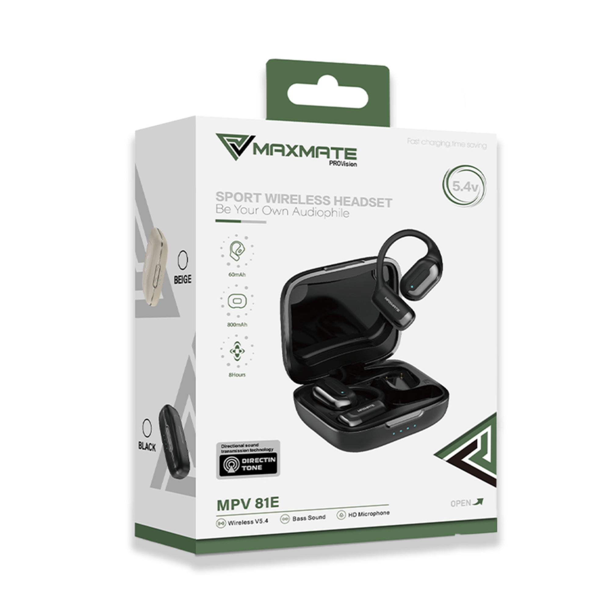 Sport Wireless Headset — Built to Move, Designed to Perform!