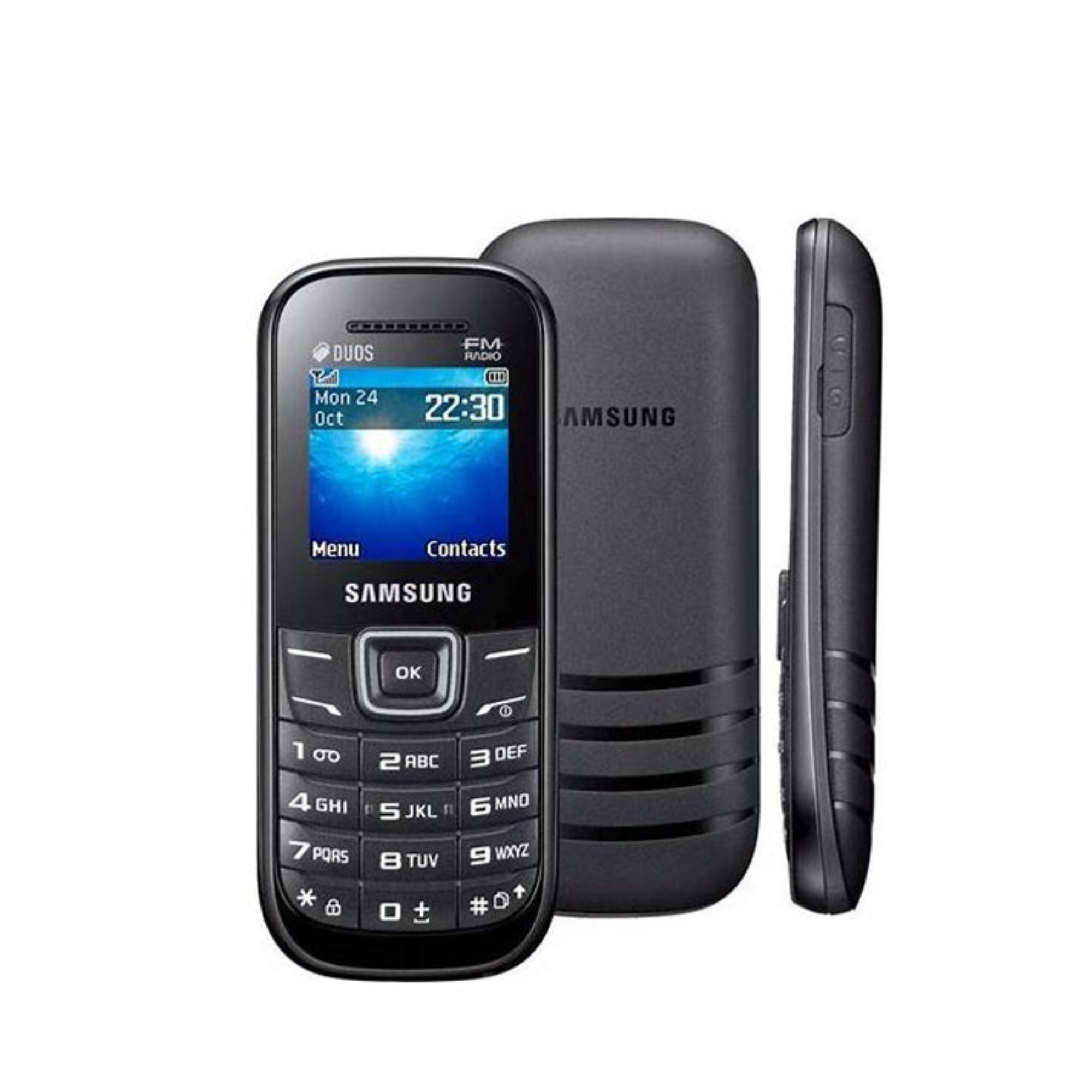 Samsung Keystone 2 GT-E1205Y Black Unlocked