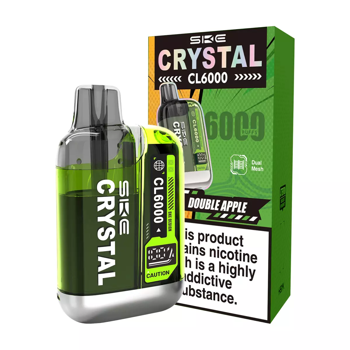 SKE Crystal CL6000 Prefilled Pod Kit