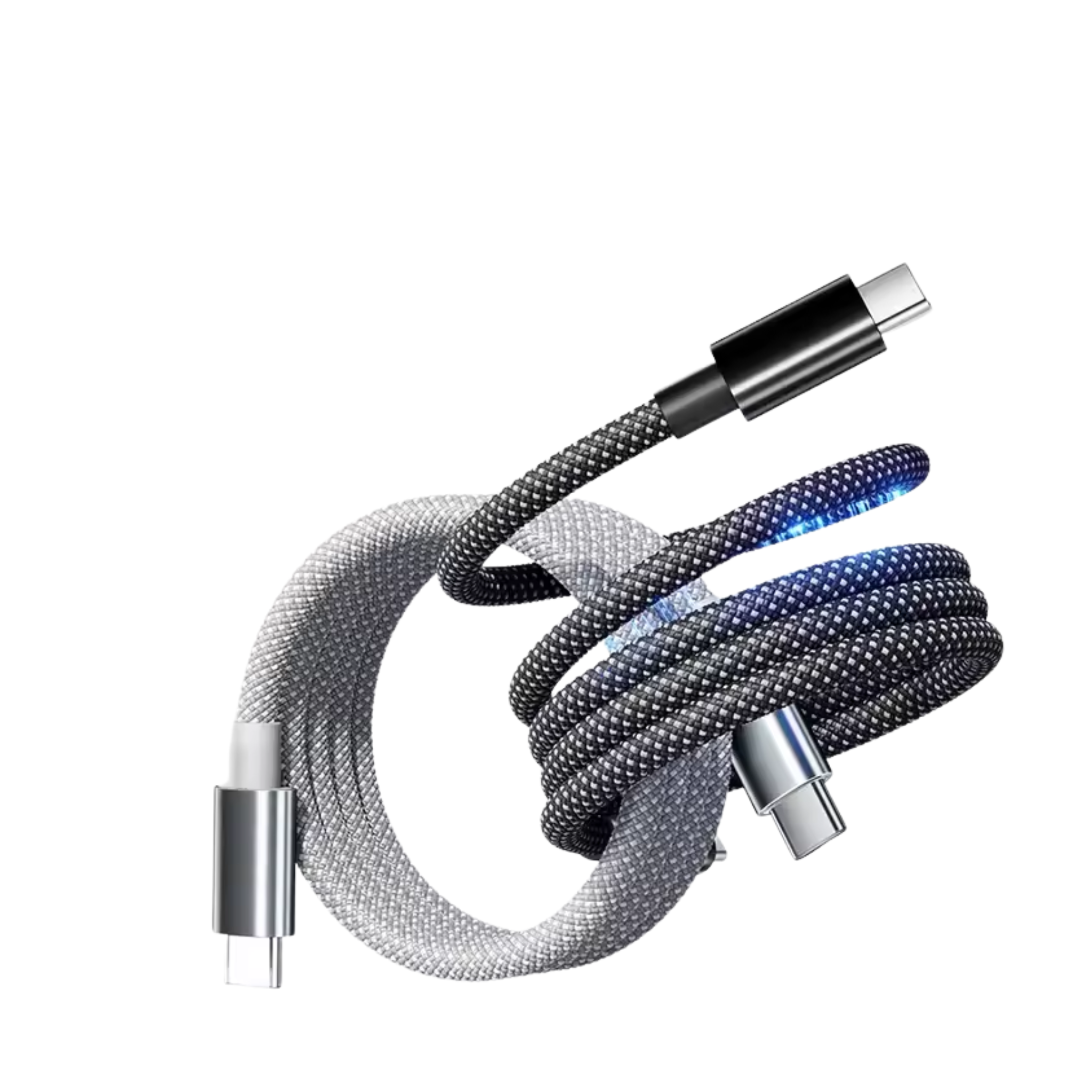 Magnetic Data Cable USB C To TYPE C Cable 60W