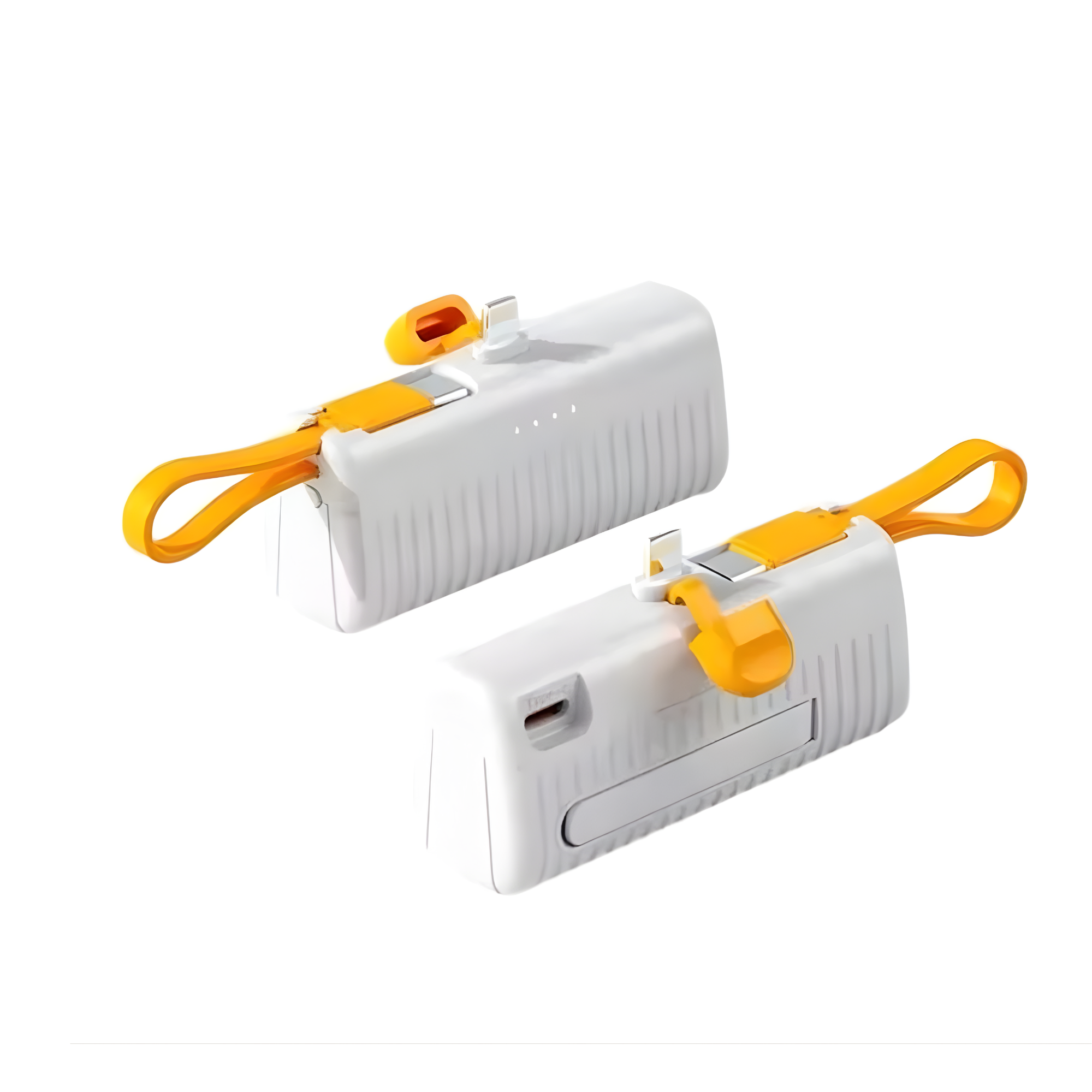 Premium 5000mAh Power Bank with Type-C & Lightning Cable