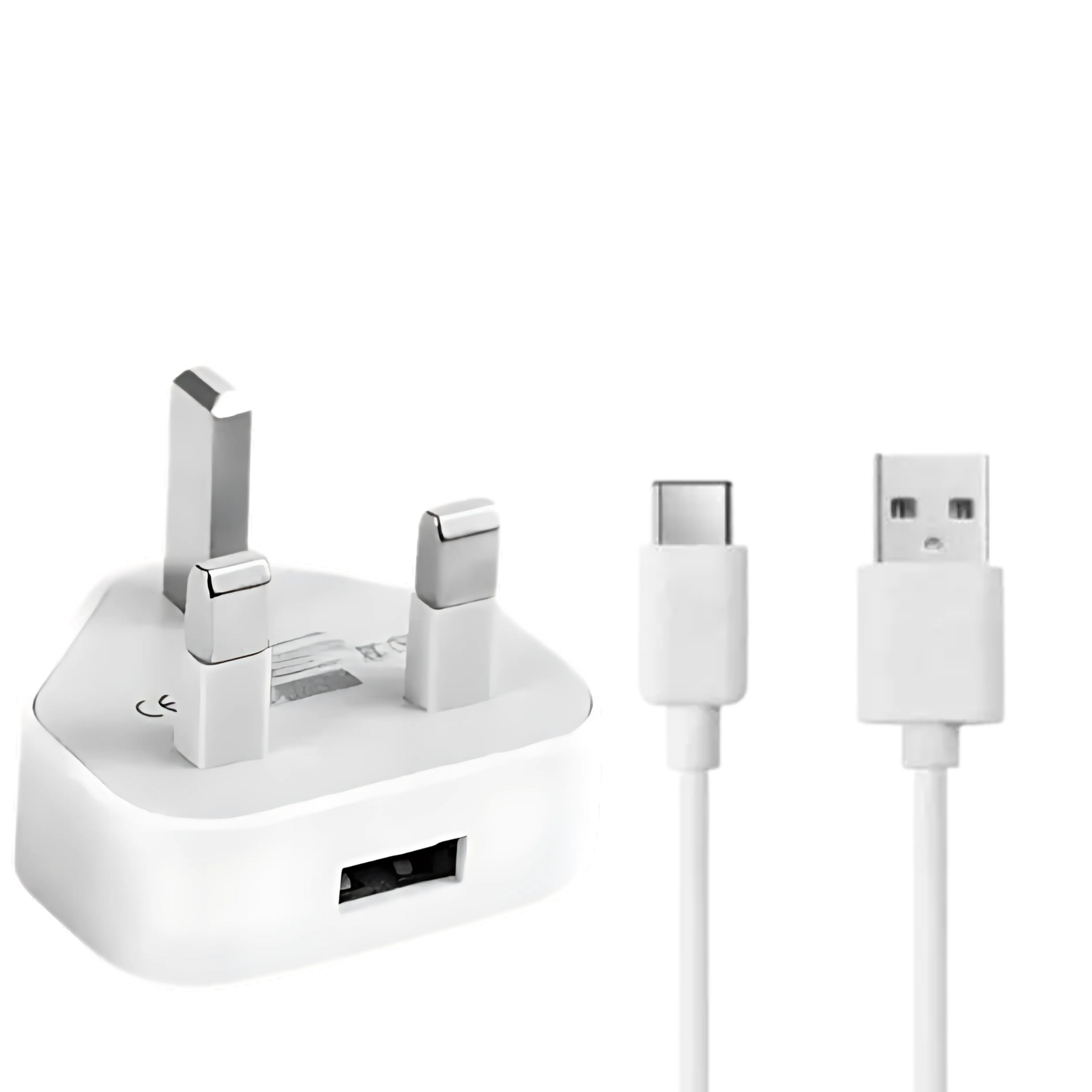USB Charger Plug & USB-C Cable