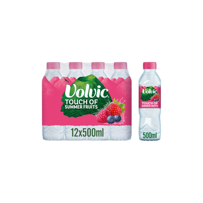 Volvic Touch of Fruit Summer Fruits Flavoured Water – 500ml