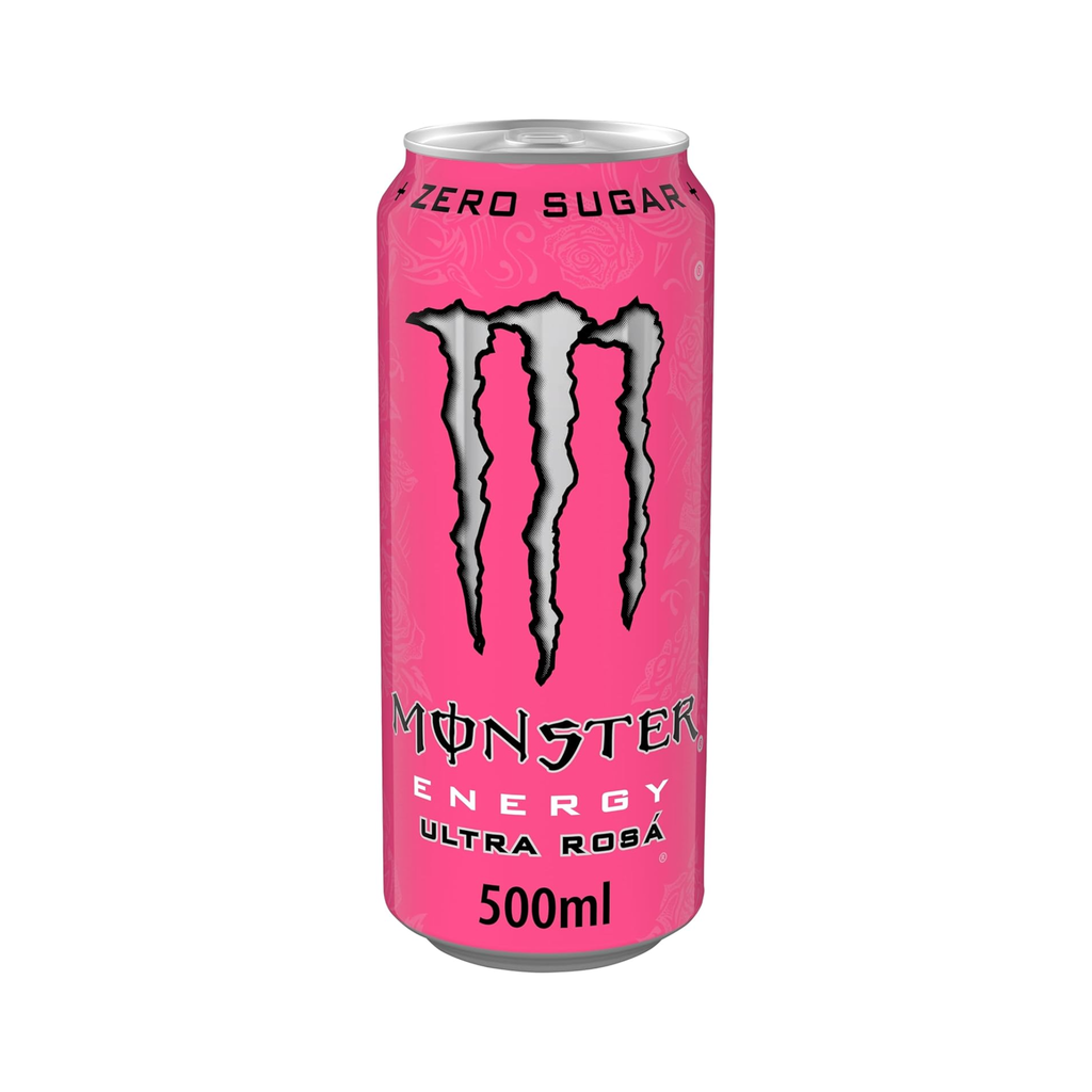 Monster Ultra Rosa Energy Drink – 500ml Can
