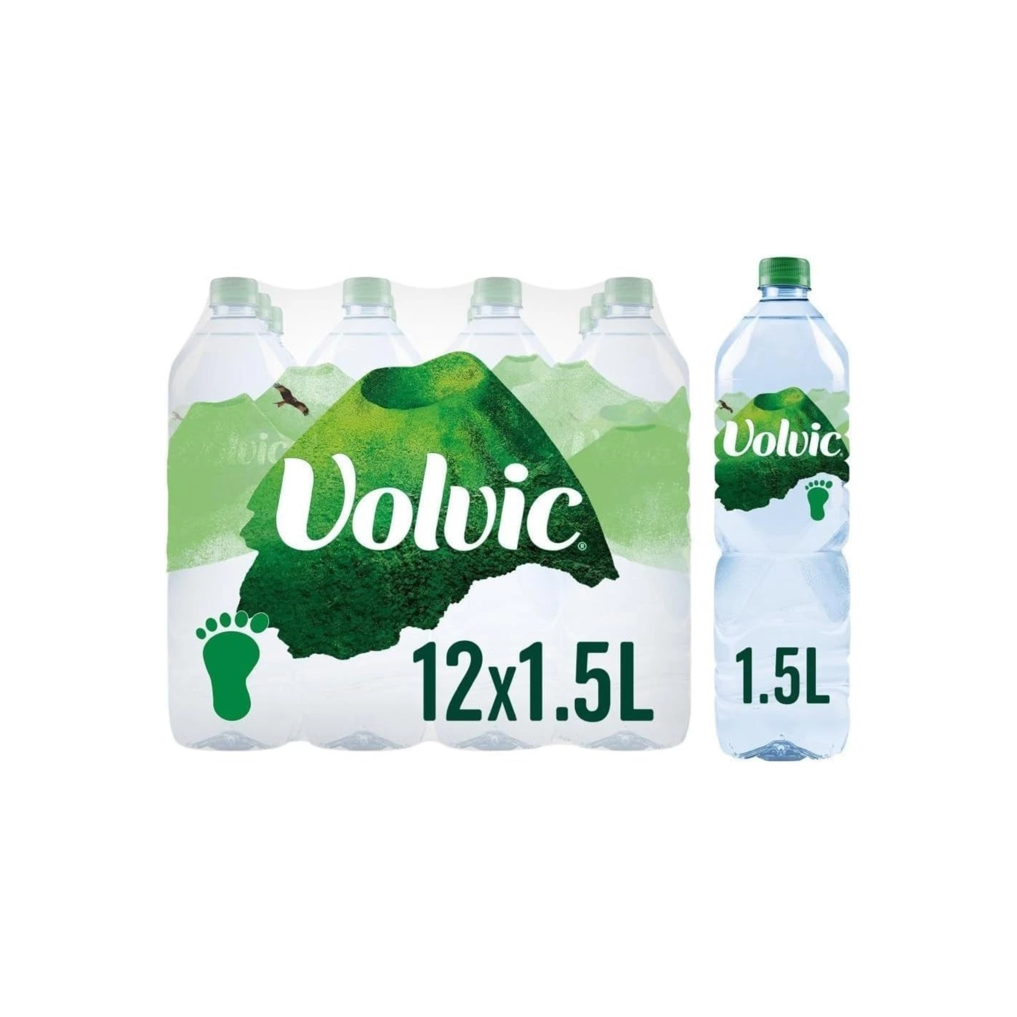 Volvic Natural Mineral Still Water 1.5 Ltr