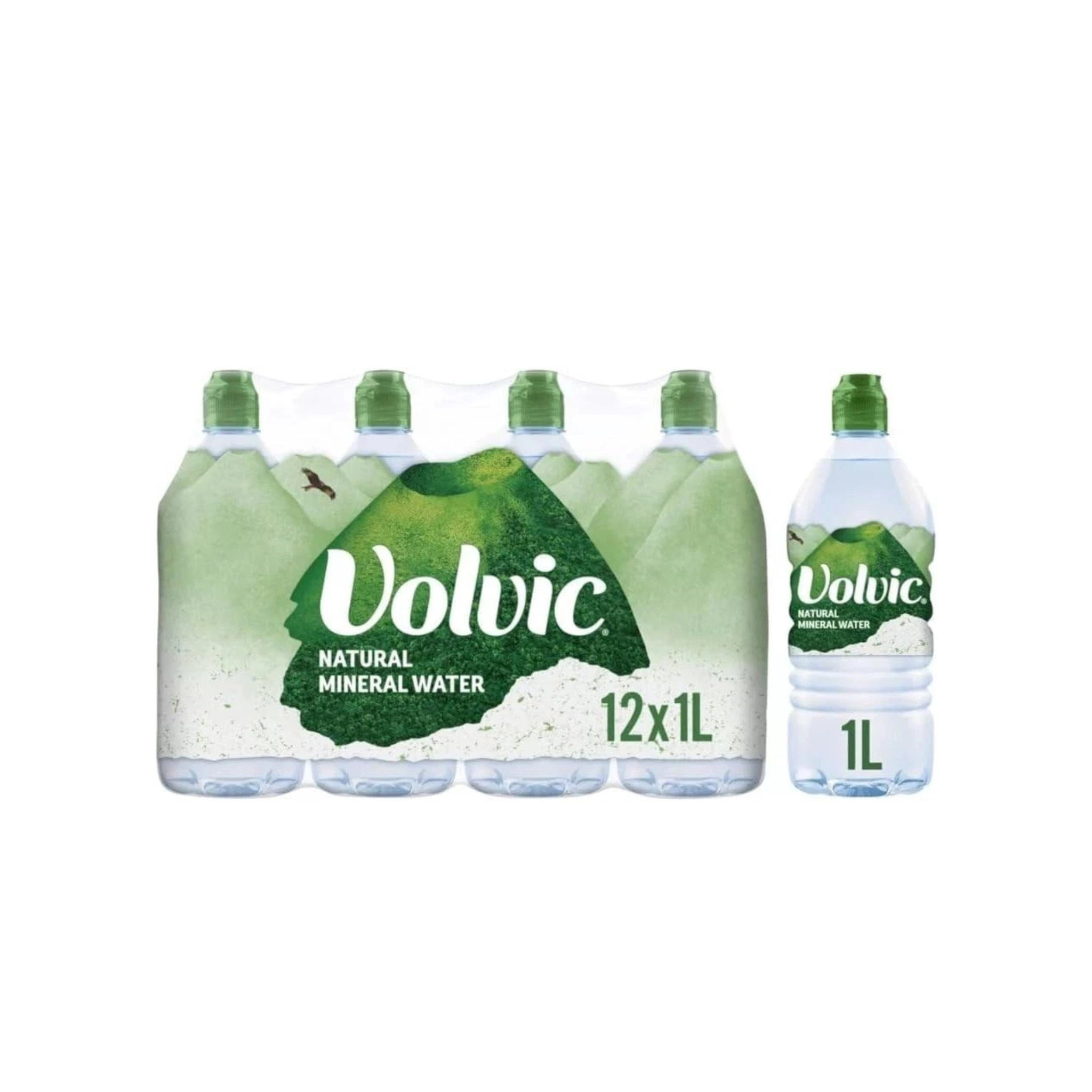 Volvic Natural Mineral Still Water 1 Ltr – Sports CAP