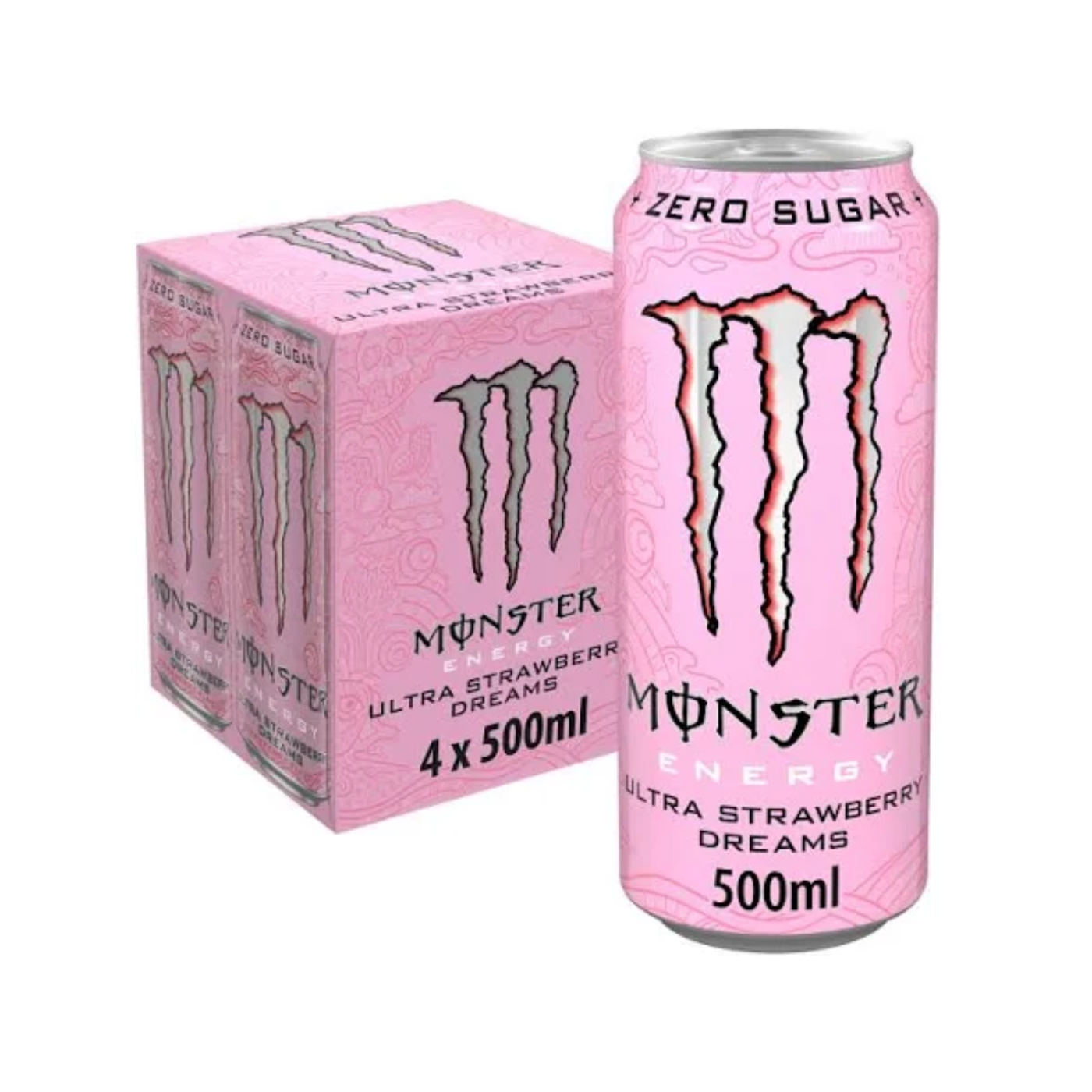 Monster Energy Ultra Strawberry Dream – 500ml Can