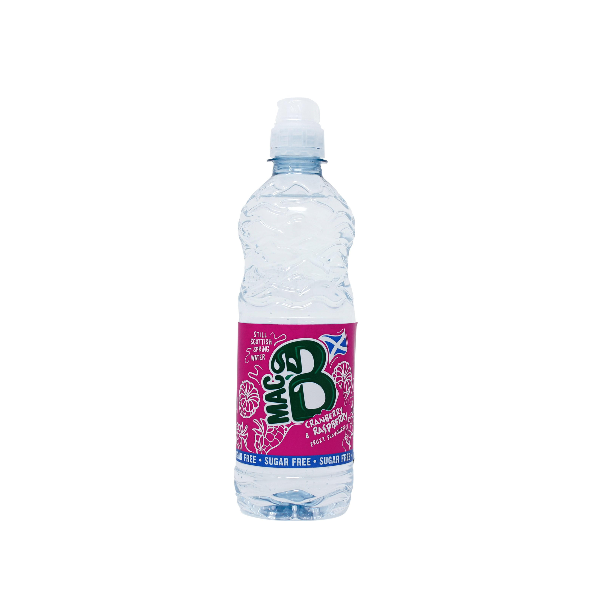 Macb Cranberry & Raspberry Still Flavoured Water – 500ml