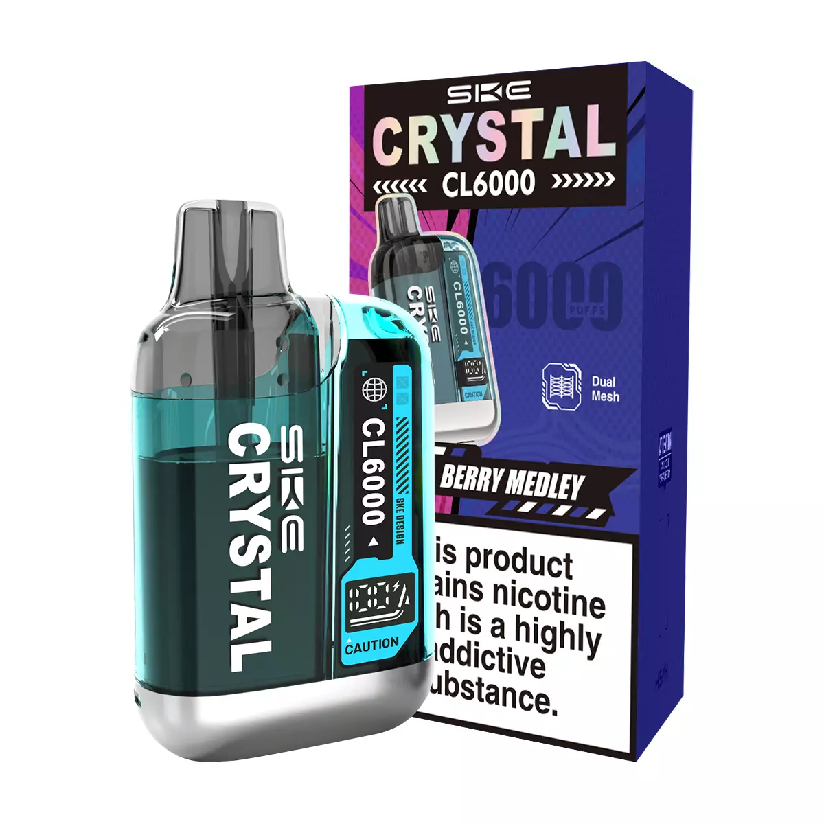 SKE Crystal CL6000 Prefilled Pod Kit