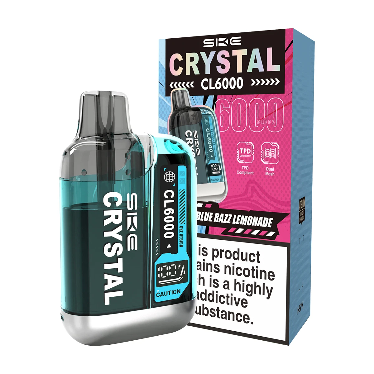 SKE Crystal CL6000 Prefilled Pod Kit