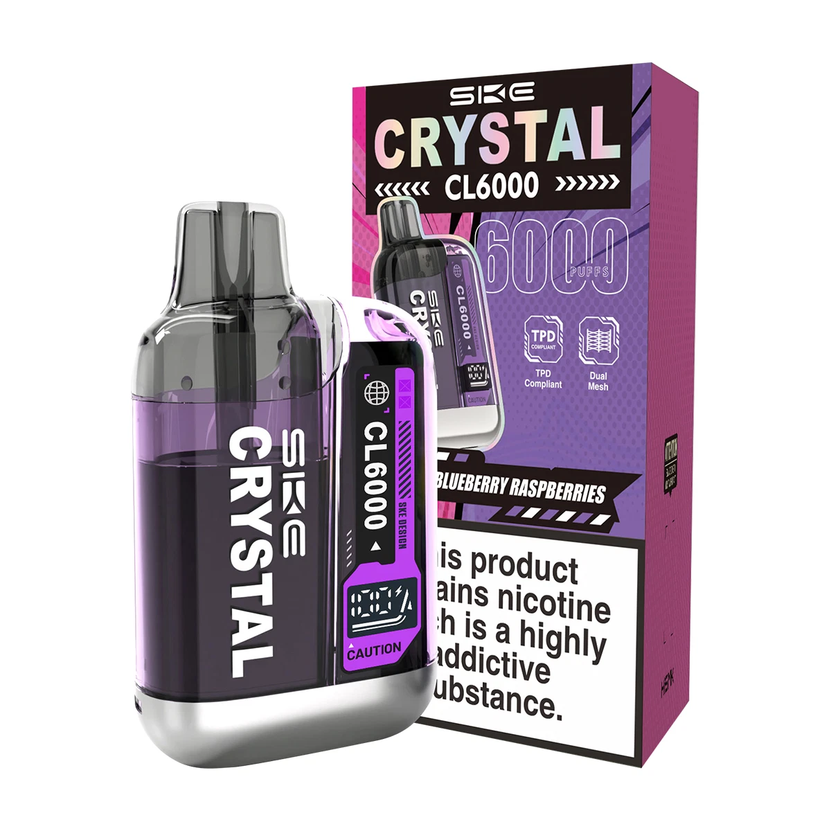 SKE Crystal CL6000 Prefilled Pod Kit