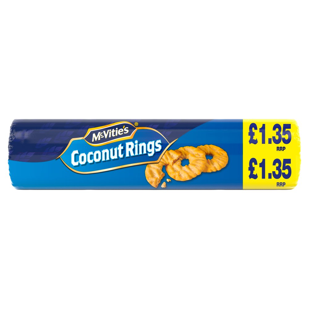 Mcvitie's Coconut Rings 300g