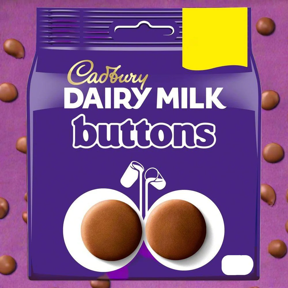 Cadbury Dairy Milk Buttons Chocolate Bag 85g
