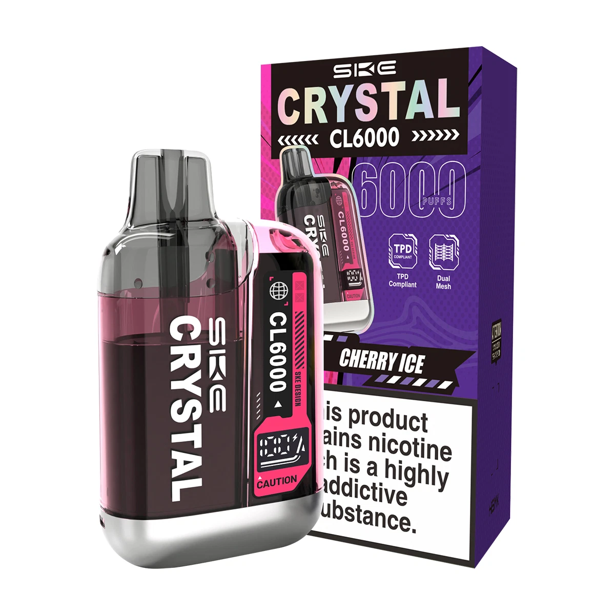 SKE Crystal CL6000 Prefilled Pod Kit