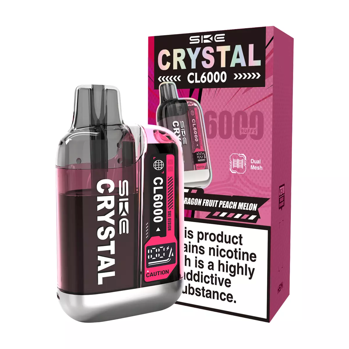 SKE Crystal CL6000 Prefilled Pod Kit