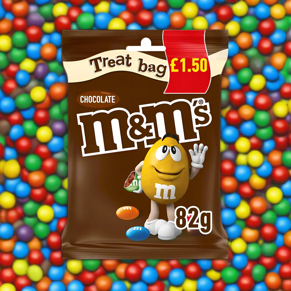 M&M's Salted Chocolate Treat Bag 70g