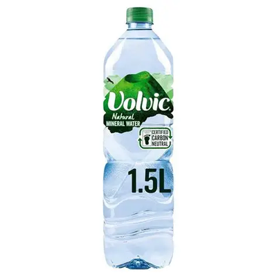 Volvic Natural Mineral Still Water 1.5 Ltr