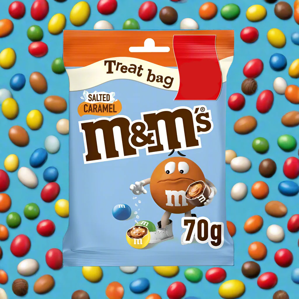 M&M's Salted Caramel Treat Bag 70g