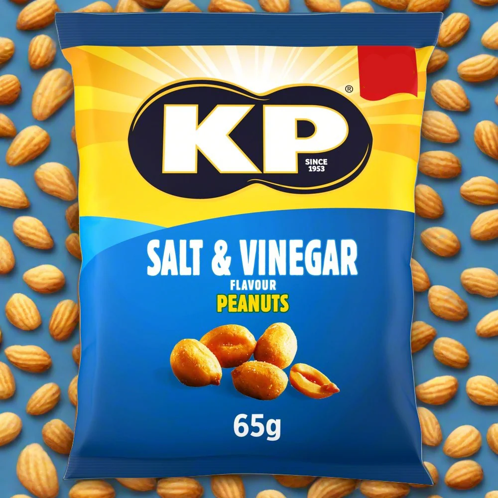 KP Salt & Vinegar Peanuts 65g