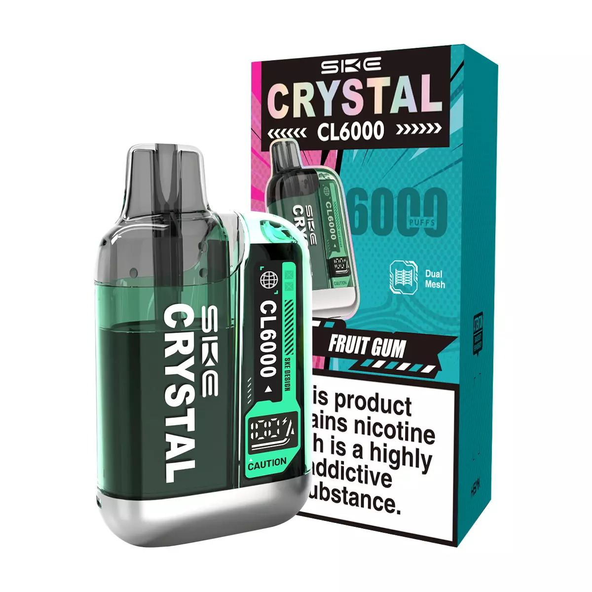 SKE Crystal CL6000 Prefilled Pod Kit