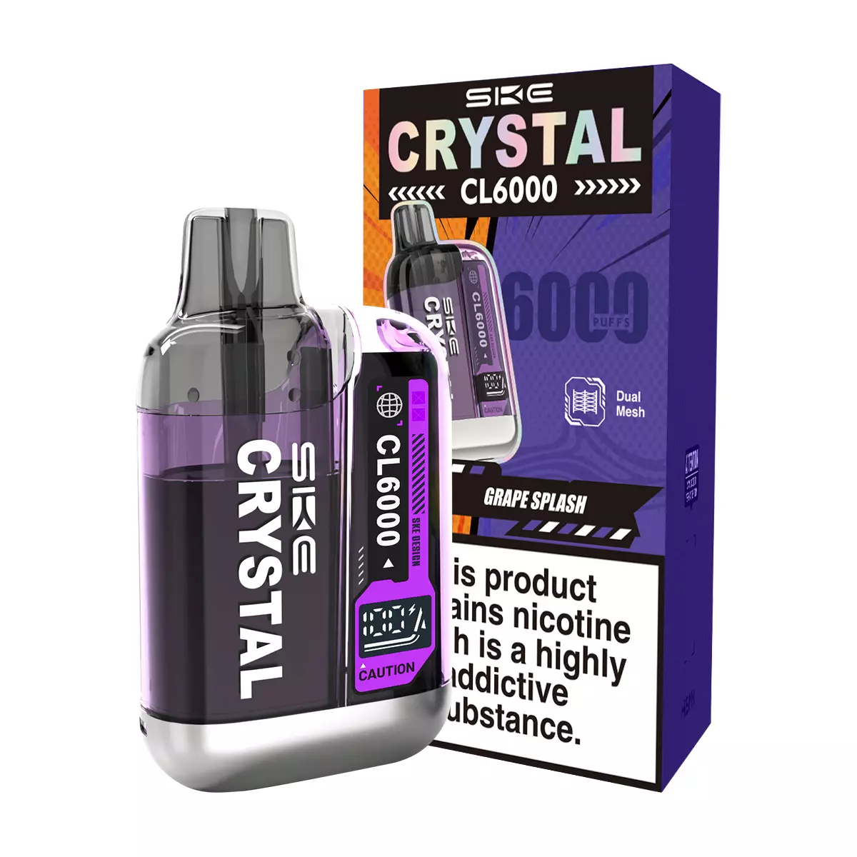 SKE Crystal CL6000 Prefilled Pod Kit