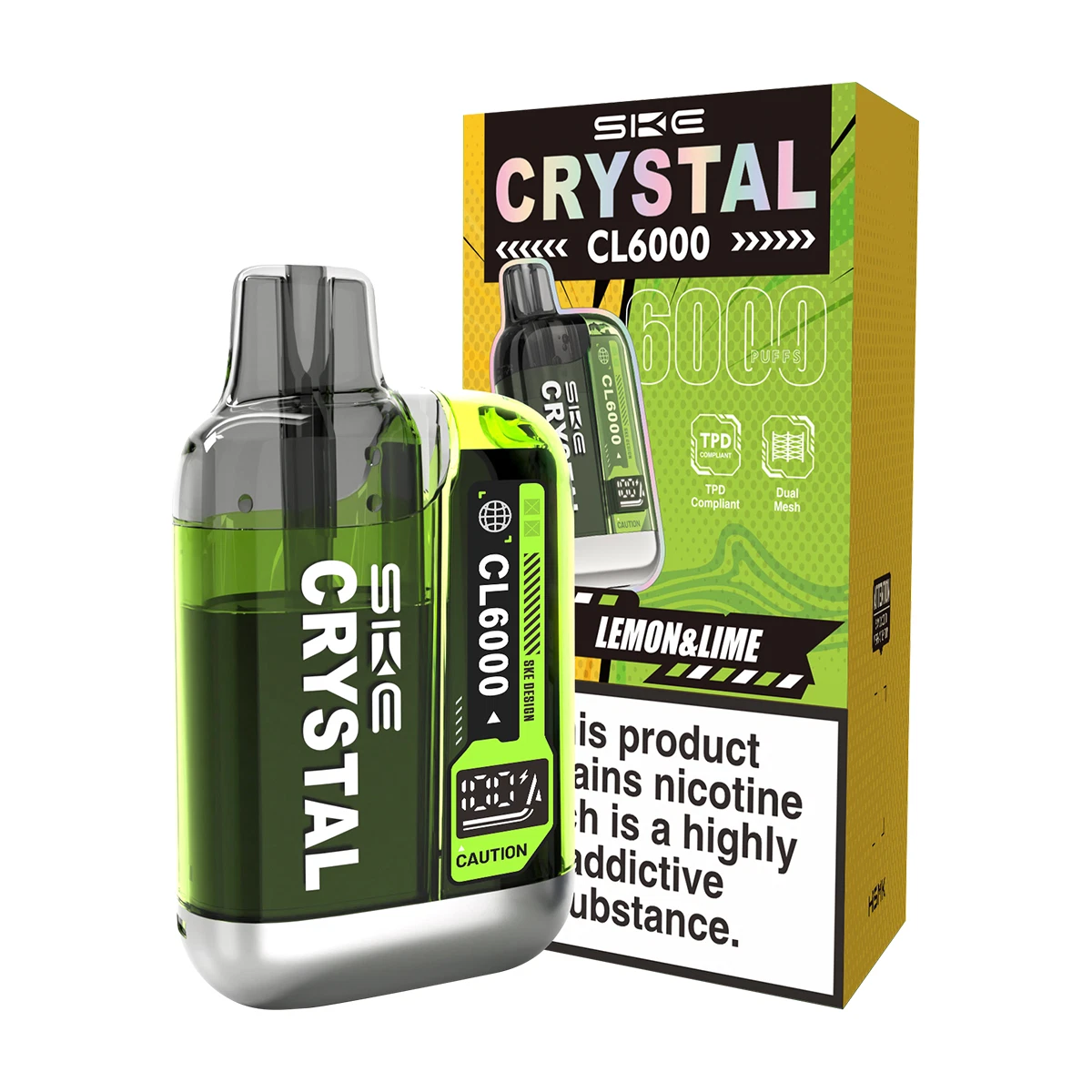 SKE Crystal CL6000 Prefilled Pod Kit