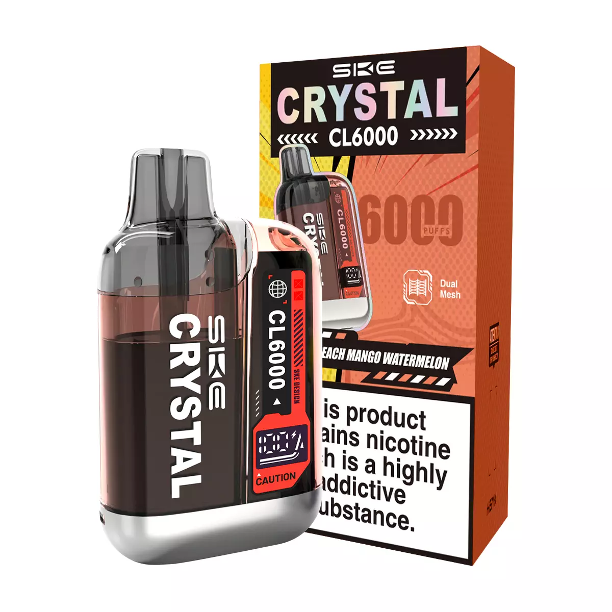 SKE Crystal CL6000 Prefilled Pod Kit