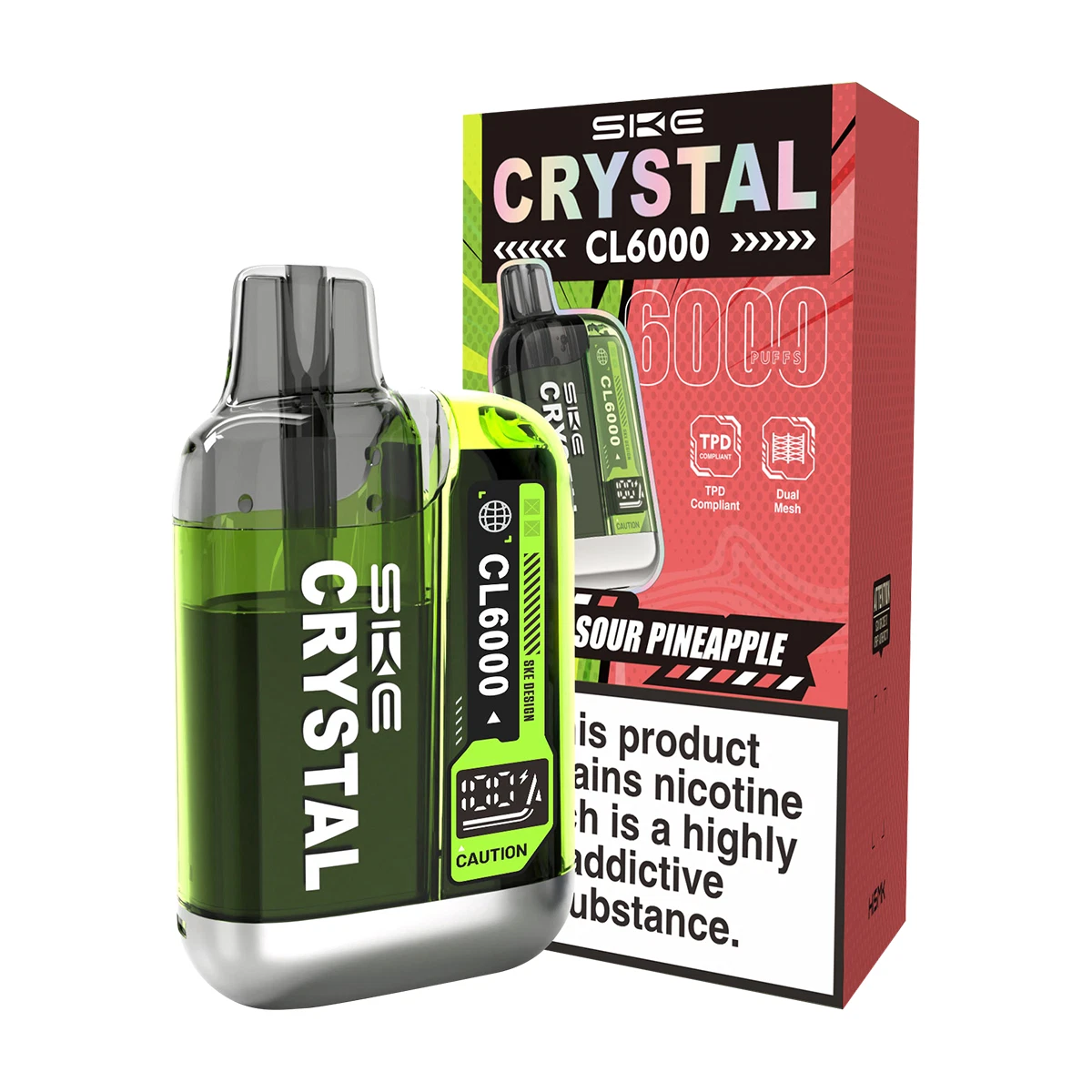 SKE Crystal CL6000 Prefilled Pod Kit
