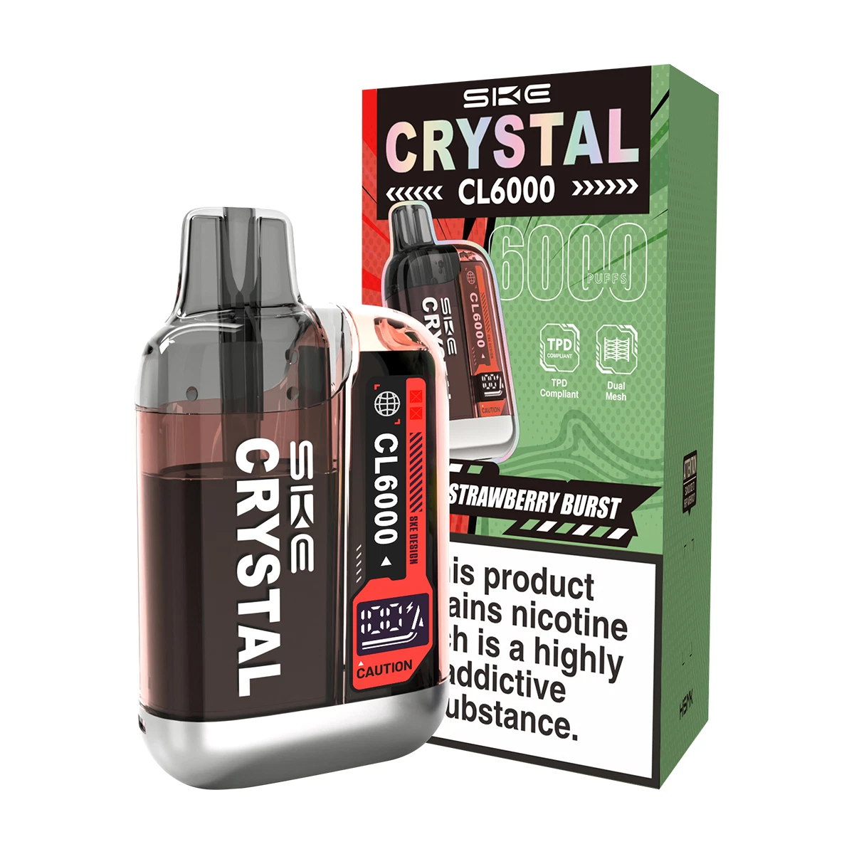 SKE Crystal CL6000 Prefilled Pod Kit