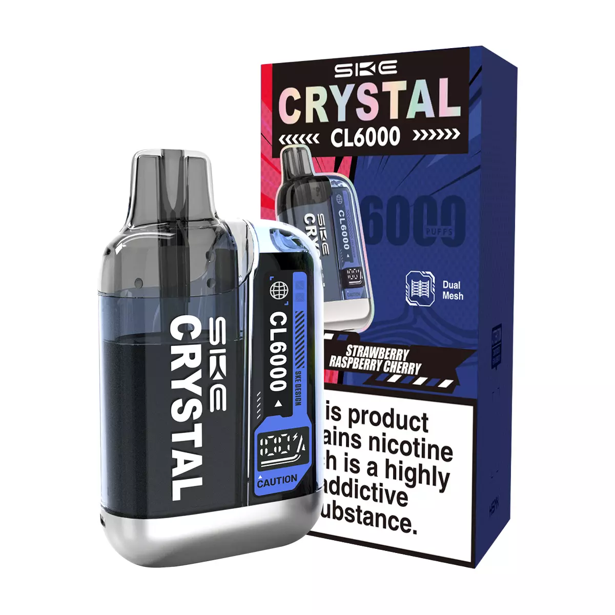 SKE Crystal CL6000 Prefilled Pod Kit