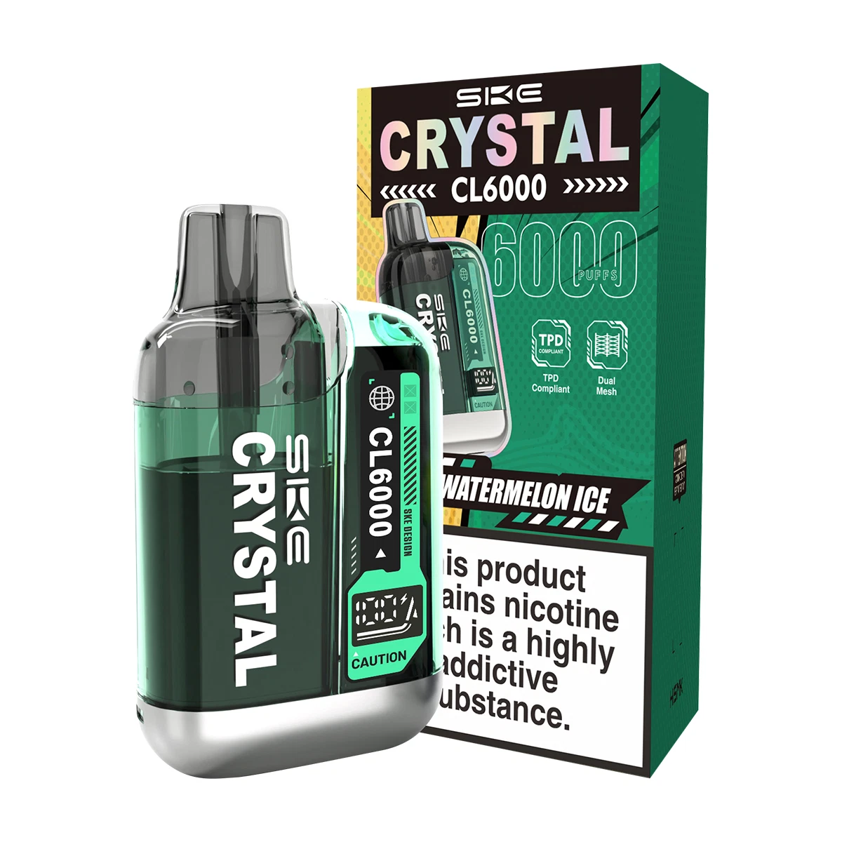 SKE Crystal CL6000 Prefilled Pod Kit