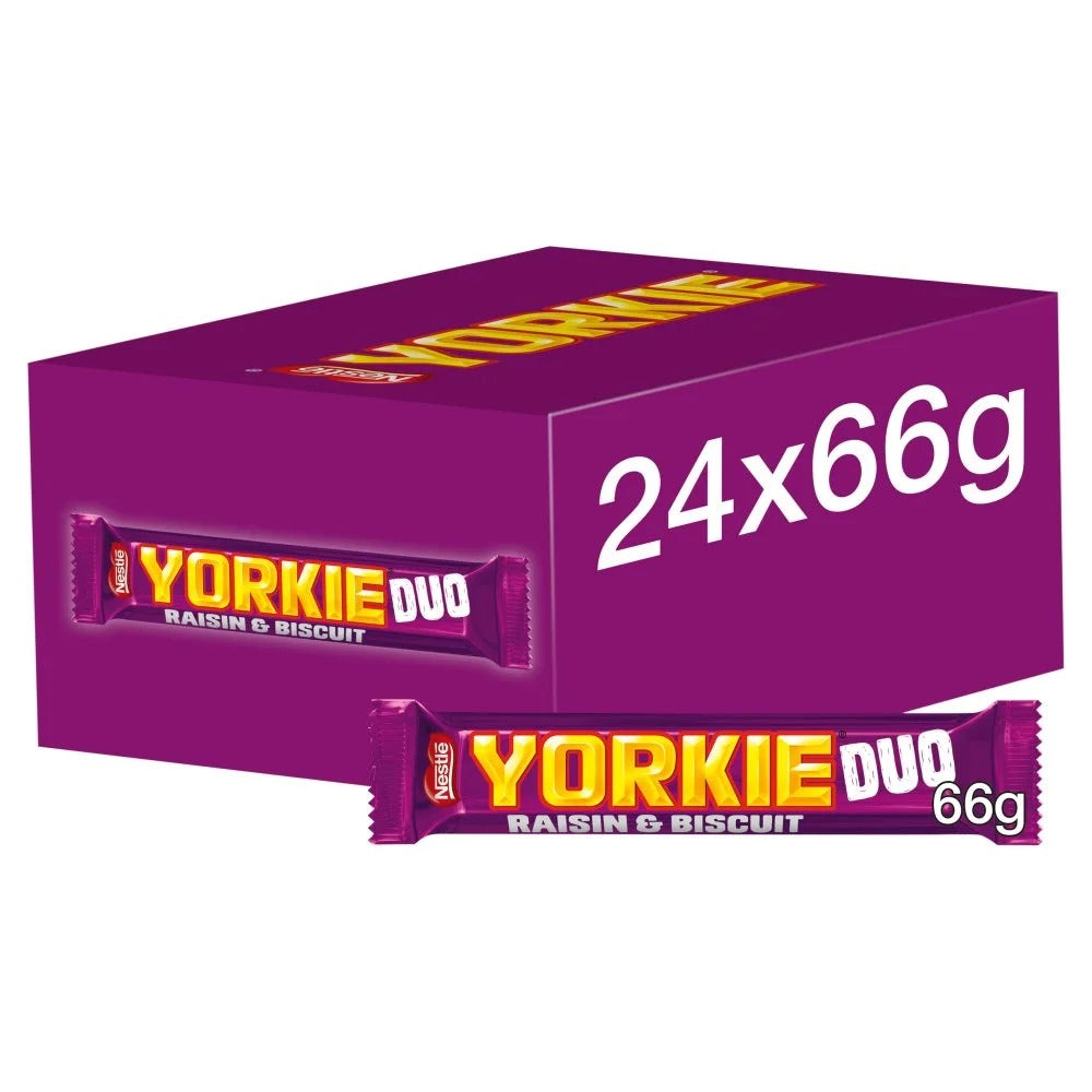 Nestle Yorkie Biscuit & Brownie Duo 66g